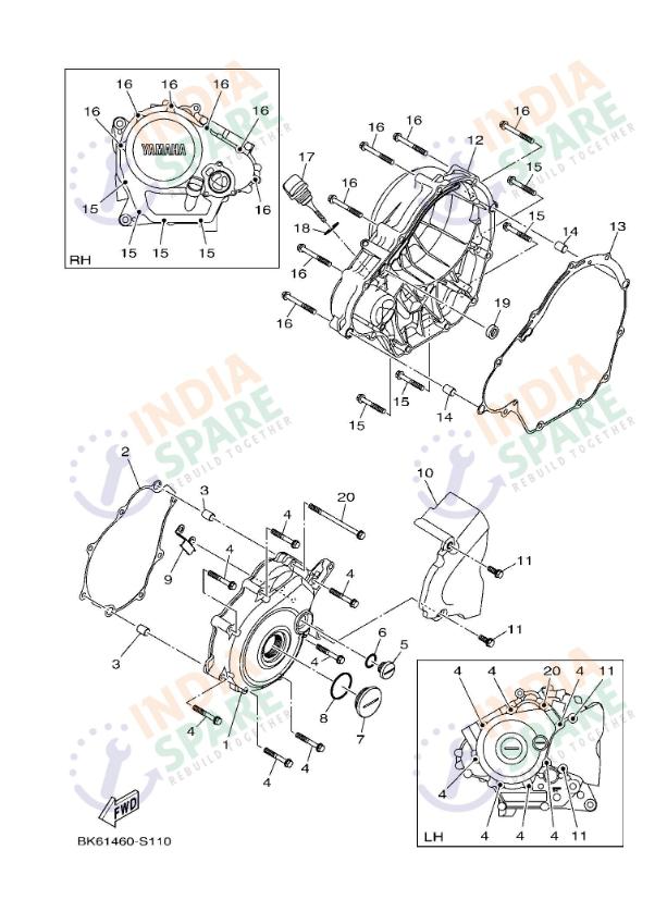 CRANKCASE COVER 1